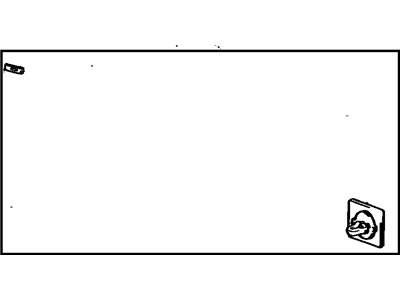 Toyota 75611-14130-23 Moulding, Front Fender, Outside Front RH