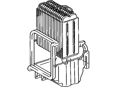 Toyota 88501-14230 EVAPORATOR Sub-Assembly, Cooler