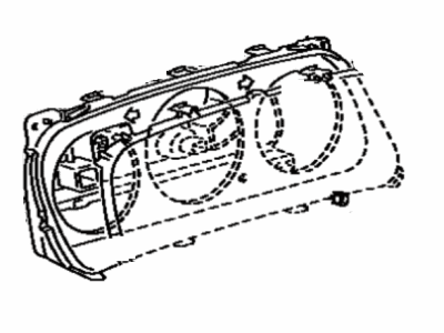 Toyota 83133-14720 Plate, Combination Meter