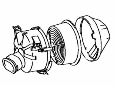 Toyota 17700-42210 Cleaner Assy, Air