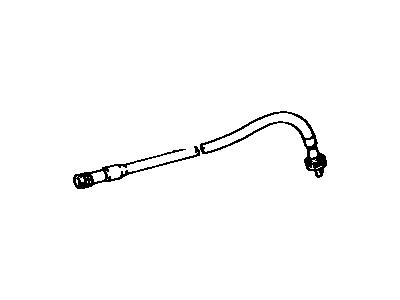 Toyota 83710-14800 Speedometer Drive Cable Assembly, No.1