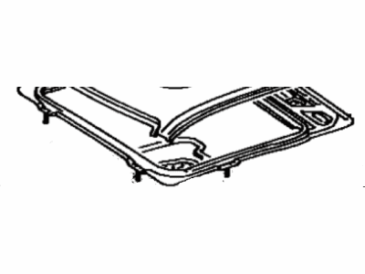 Toyota 63142-14040 Reinforcement, Roof Panel