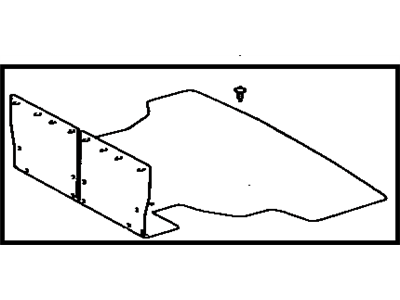 Toyota 58570-14301-13 Carpet Assy, Rear Floor