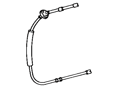 Toyota 83710-14731 Speedometer Drive Cable Assembly, No.2