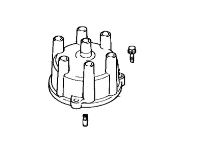 Toyota 19101-70160 Cap Sub-Assy, Distributor