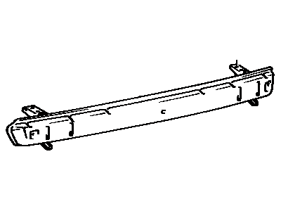 Toyota 52023-14140 Reinforcement Sub-Assy, Rear Bumper