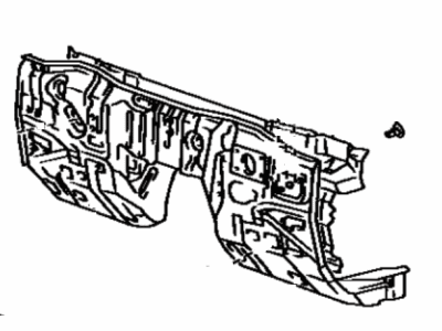 Toyota 55210-14380 INSULATOR Assembly, Dash Panel