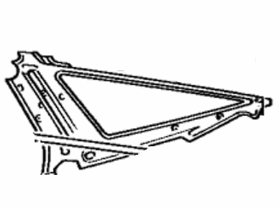 Toyota 61614-14131 Panel, Quarter, Inner LH