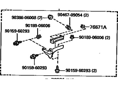 Toyota 76604-19155-05