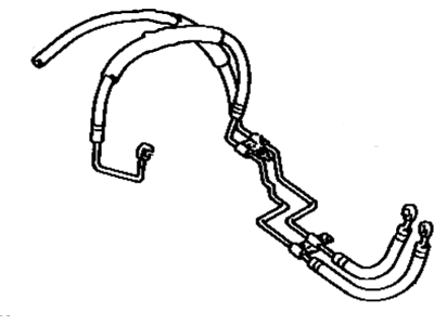 1991 Toyota Supra Power Steering Hose - 44410-14140