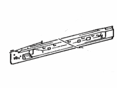 Toyota 57401-14240 Member Sub-Assembly, Main Floor Side, RH