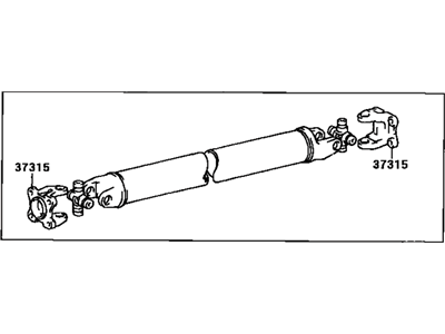 Toyota 37110-14290 Propelle Shaft Assembly