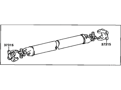 1990 Toyota Supra Drive Shaft - 37110-14290