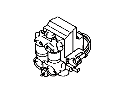 1989 Toyota Supra ABS Control Module - 44510-14040