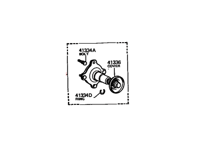 Toyota 41309-14060 Shaft Sub-Assembly, Diff