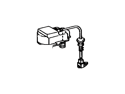 Toyota 89242-14010 ACTUATOR, ABSORBER Control, Rr