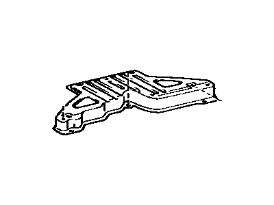 Toyota 58406-14050 Bracket Sub-Assembly, Deck Board