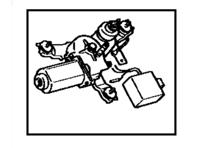 Toyota 85110-14380 Motor Assy, Rear Wiper