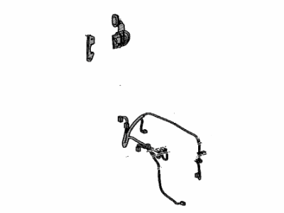 Toyota 82151-47501 Wire, Front Door, RH