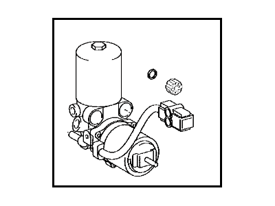 2017 Toyota Prius Brake Fluid Pump - 47070-47090