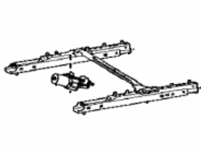 Toyota 72108-33040 Rail Sub-Assembly, Seat