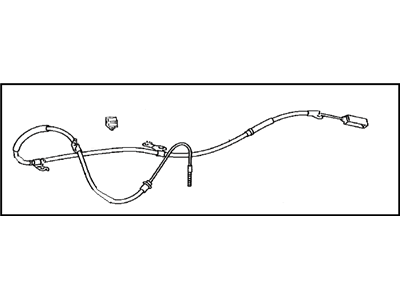 Toyota Prius Prime Parking Brake Cable - 46410-47140