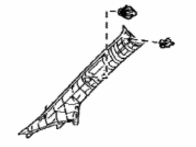 Toyota 62210-47160-C0 GARNISH Assembly, Fr PIL