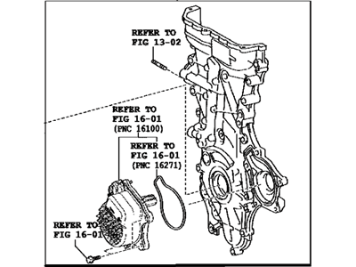 Toyota Prius Prime Timing Cover - 11310-37090