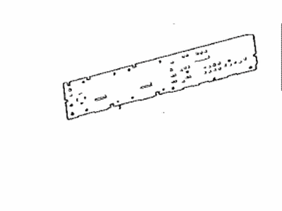 Toyota 83861-47V70 Plate, Combination M