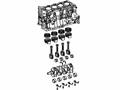 Toyota 11400-37340 Block Assy, Short