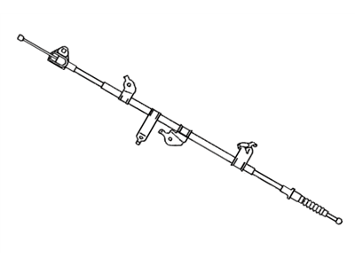Toyota 46430-47120 Cable Assembly, Parking