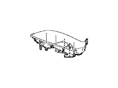 Toyota 58821-47070 Panel, Console, Upper