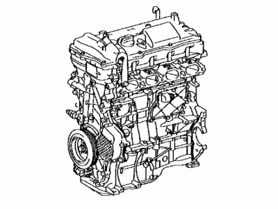 Toyota 19000-37B00 ENGINE ASSY, PARTIAL