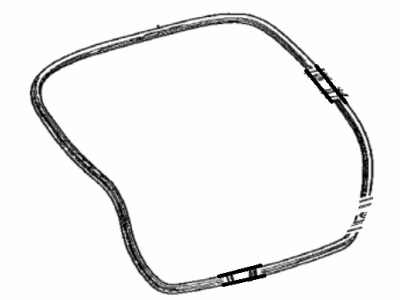 Toyota 67881-47050 Weatherstrip, Back Door