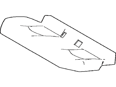 Toyota Prius AWD-e Seat Cover - 71075-47860-C0