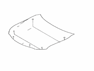 Toyota Camry Hood - 53301-33220