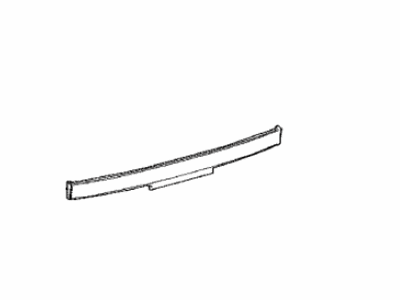 Toyota 52615-33180 ABSORBER, Rear Bumper