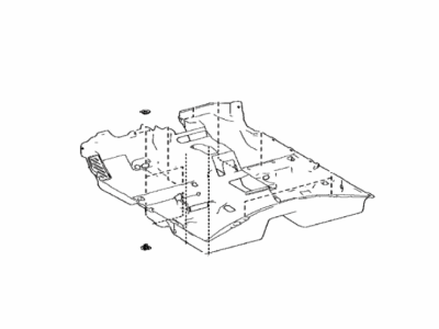 Toyota 58510-33880-B2 Carpet Assembly, Floor