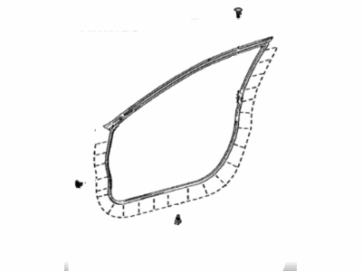 2019 Toyota Camry Door Seal - 67862-33120