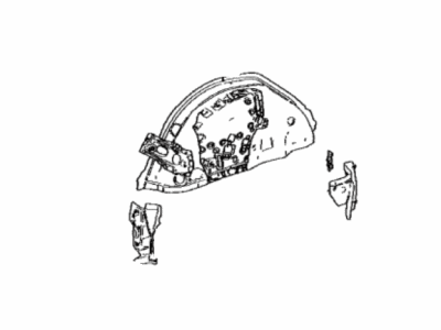 Toyota 61607-33080 Panel Sub-Assembly, Quarter