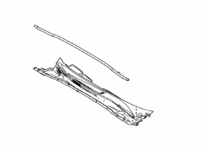 Toyota 55708-33271 LOUVER Sub-Assembly, Cow