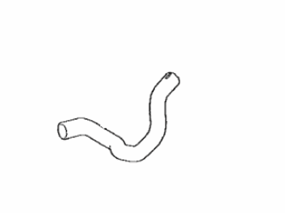 Toyota 16572-25010 Hose, Radiator, NO.2