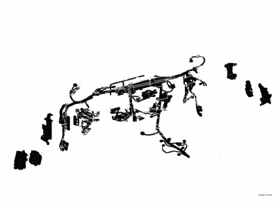 Toyota 82141-3YE40 Wire, Instrument Pan