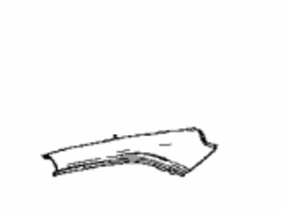 Toyota 61214-33150 Rail, Roof Side, Out