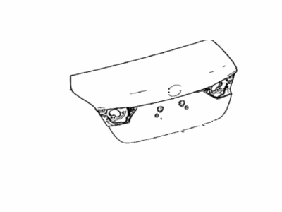 Toyota 64401-06F40 Panel Sub-Assembly, Luggage
