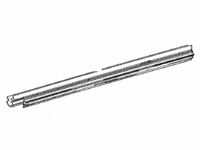 Toyota 68174-33100 WEATHERSTRIP, Rear Doo