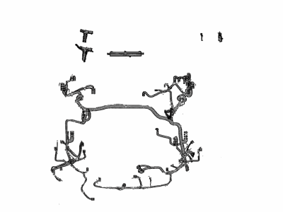 Toyota 82111-3TE40 Wire, Engine Room Main