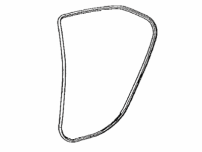 Toyota 62332-33140 WEATHERSTRIP, Rear Doo