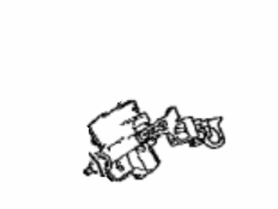 Toyota 77030-06020 Lock Assembly, Fuel Lid
