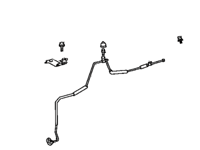 1996 Toyota Corolla A/C Hose - 88710-12400